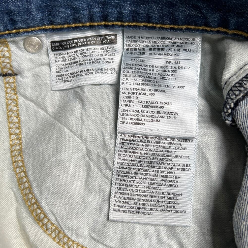 Levi Strauss & Co Straight Fit Blue Jean Size W34|L32 - Picture 2 of 7